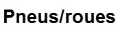 Pneumatiques